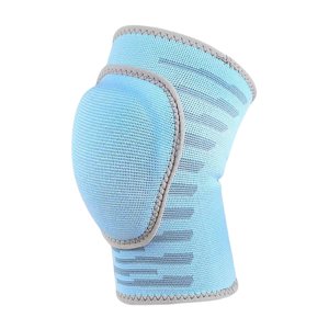 Magideal - Rodillera Para Niños, Esponja Gruesa, Suave, Transpirable, Anticolisión, Soporte Elástico Flexible Para Para , Deportes, Voleibol, Patina , Azul