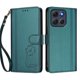 thumbnail image 3 of Funda Cartera Trébol para Motorola Moto G86 con Ranuras Tarjetas y Carga Inalámbrica Verde oscuro, 3 of 6