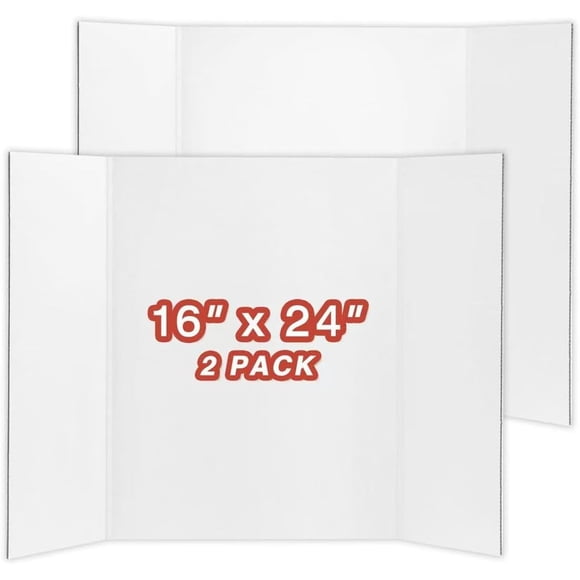 Panel Trifold Chell de Cartón Corrugado