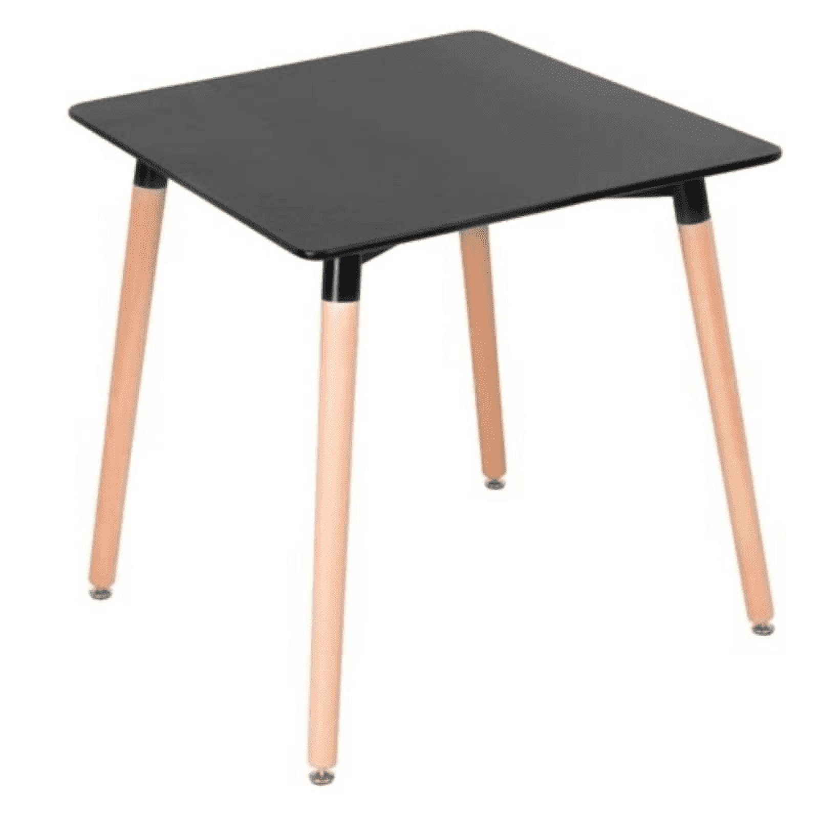 Moadchile - Mesa Eames Cuadrada 80x80 Cm Negra