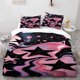 thumbnail image 1 of Three-Piece Fantasy Starry Sky Printed Duvet Cover Set Soft and Comfortable All-Season Bedding Set Ideal for Home and Bedroom Guest Room, 1 of 5