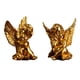 thumbnail image 3 of 2 Estatuas De ángeles De Querubines, Decoración De Resina Para Escritorio, Jardín, Sala De Estar, Dorado, 3 of 5