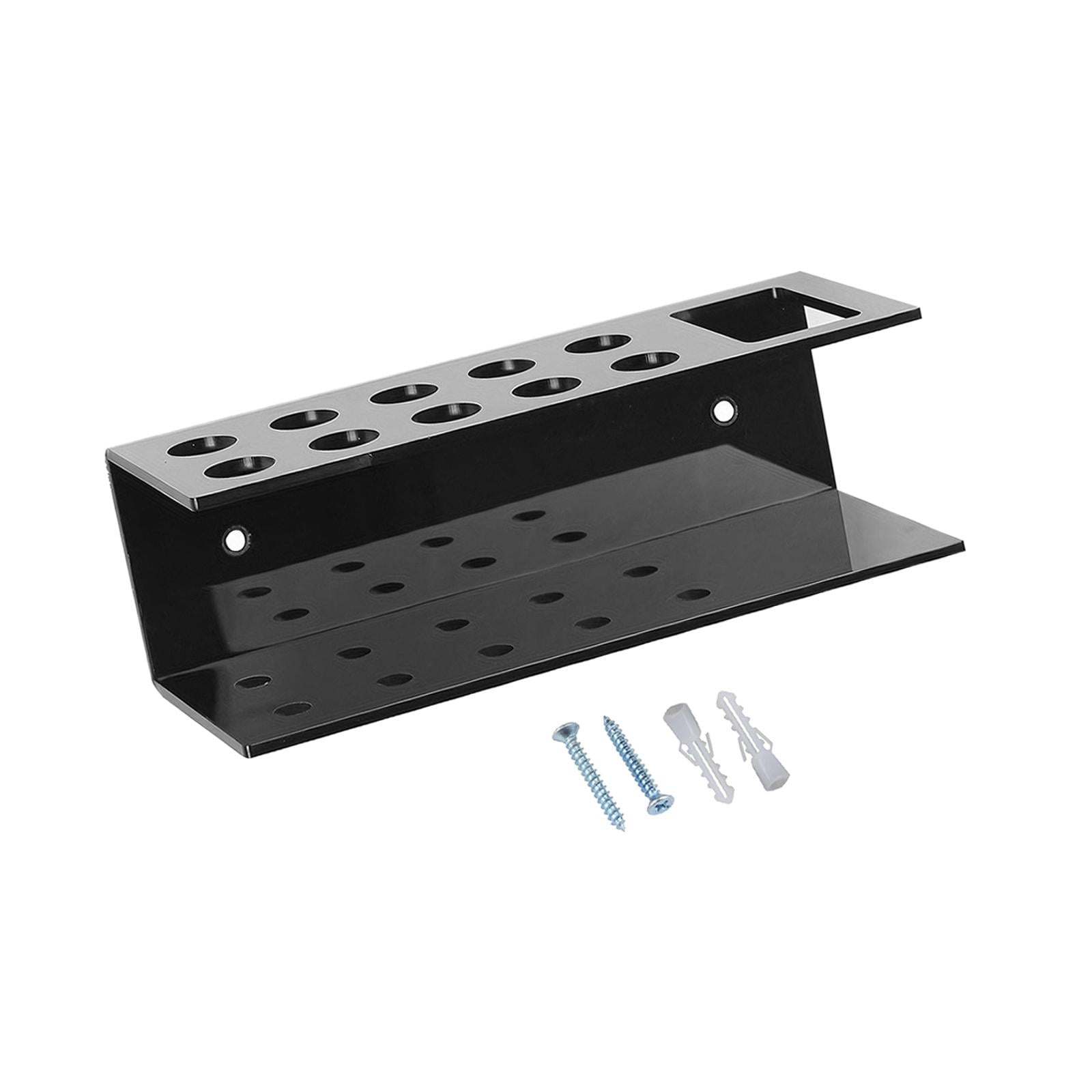 Magideal - Soporte Para Marcador De Pizarra Blanca, Estante Para Marcador De Pizarra, Soporte Para Exhibición De Bolígrafo De Maquillaje, Soporte Para Marcador D Negro