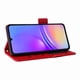 thumbnail image 5 of Funda Cartera para Samsung Galaxy A07 Tapa Flip con Ranuras y Soporte Rojo, 5 of 5