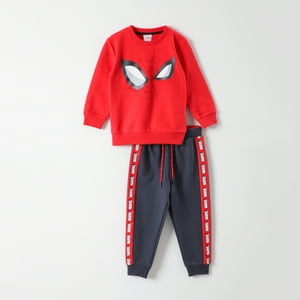 Buzo Niño Ojos Spiderman Rojo Marvel