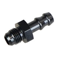 Ioensy - Conexión De Manguera De Línea De Combustible 6An A 3/8 6An Macho A Conector De Púas De 3/8 Pulgadas