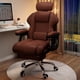 thumbnail image 2 of Silla gerencial apoyo lumbar y pies reclinable ChicHome, 2 of 3