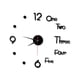 thumbnail image 1 of Reloj de pared DIY con espejo silencioso, reloj de pared, adornos para sala de estar, hogar y oficina., 1 of 6