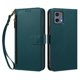 thumbnail image 1 of Funda Tipo Billetera para Motorola Moto G 5G 2023 con Soporte y Bolsillo con Cierre Verde, 1 of 1