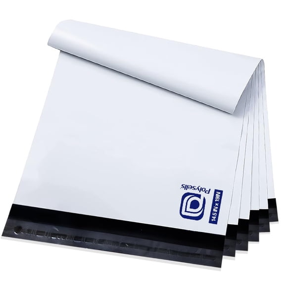 Sobres de envío Poly Mailers POLYSELLS, 14,5 x 19 cm, 100 unidades