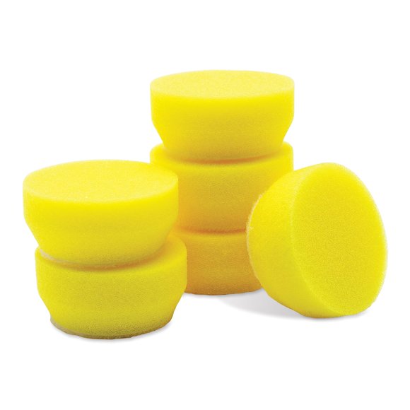 Almohadillas de Espuma Griot's Garage 2.5 cm Amarillas Juego de 6