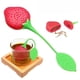 thumbnail image 1 of 20pcs Infusor De Té De Silicona, Forma De Frutilla, 1 of 5