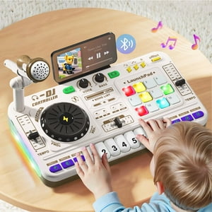 Iplay, Ilearn - Juguete Mezclador De Dj Iplay Ilearn Con Luces Y Sonidos Para Niños De 3 A 6 Años