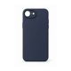 thumbnail image 1 of Carcasa de Silicona para iPhone 16e Azul Marino con Interior de Microfibra, 1 of 3