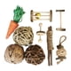 thumbnail image 1 of Juguete Para Masticar Hámster De Madera, Hámster, Conejo, Conejillo De Indias, Juego De Accesorios De Juguete J, 1 of 5