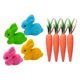thumbnail image 4 of Adorno De Zanahoria Y Conejito De Pascua, Decoración De Conejo De Pascua Para Escritorio, Cocina, Boda, Estilo D, 4 of 5