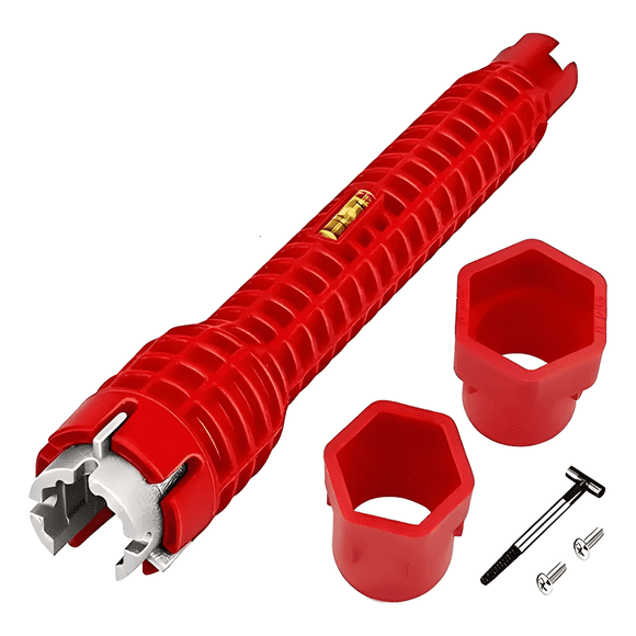 Llave inglesa gasfíter dado hexagonal francesa #1