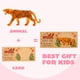 thumbnail image 3 of JOYIN Paquete de 28 tarjetas de San Valentín con figuras de animales del zoológico, 3 of 9