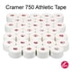 thumbnail image 2 of Cinta deportiva Cramer Team Color White para tobillo y muñeca de 1,5 cm, 2 of 5