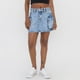 thumbnail image 2 of Falda Mujer Mini Cargo Azul Medio Corona, 2 of 5