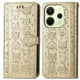 thumbnail image 3 of Funda Cartera FOXDOCK para Xiaomi Redmi Note 14 4G , Flip PU con Relieve de Gatos y Perros, Tarjetero y Soporte, 3 of 6