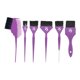 thumbnail image 2 of 6 Piezas Cepillo Para Teñir El Cabello Peine Herramientas Para Teñir El Cabello Peine Para Aplicar El Color Del Cabello Violeta, 2 of 5