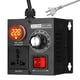 thumbnail image 1 of Controlador de voltaje Regulador de voltaje monofásico Regulador de voltaje variable Ajustador de velocidad de luz Regulador de voltaje AC220V 5000W Regulador de voltaje continuo Regulador de voltaje, 1 of 7
