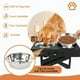 thumbnail image 2 of Comedero-bebedero Para Perros Altura Ajustable - Plato Acero, 2 of 3
