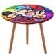 thumbnail image 1 of Friday Night Funkin'-theme Fitted Round Tablecloths Elastic Edged Table Covers Waterproof Table Cloth for Kitchen Holiday Party Tables Decor 150cm, 1 of 6