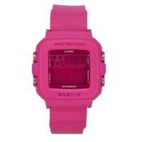 Reloj Casio Baby-G Plus Digital 30Th Anniversary Pink Resin Strap Quartz Bgd-10K-4 100M Women'S Watch With Special Holder