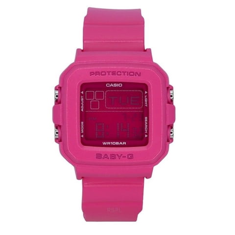 Reloj Casio Baby-G Plus Digital 30Th Anniversary Pink Resin Strap Quartz Bgd-10K-4 100M Women'S Watch With Special Holder