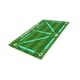 thumbnail image 3 of Tapete de Entrenamiento de Fútbol, ​​tapete de Entrenamiento de de Fútbol, ​​tapete de Dominio de Fútbol, ​​alfombra Plegable Antideslizante Prá 60cmx90cm, 3 of 5
