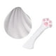 thumbnail image 2 of La Comida Para Mascotas Puede Cubrir El Sellador Lata De Silicona Lata Universal De Silicona Para Perros Y Gatos Tapa Enlatada Blanca Con Cuchara Rosa, 2 of 3