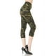 thumbnail image 2 of Saronite Leggings Capri Cortos de Cintura Alta con Estampado de Camuflaje Auténtico (para Mujer), 2 of 2