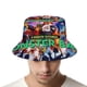 thumbnail image 4 of Fiesta de Monstruos Sombrero bucket para adultos, gorra de protección solar, sombrero de pescador plegable para viajes al aire libre, pesca y actividades de verano, 4 of 6