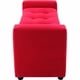 thumbnail image 5 of Banqueta Lawin 2 Cuerpos Felpa Rojo, 5 of 6