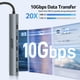 thumbnail image 3 of Hub USB C Acer de 10 Gbps con 4 USB C 3.2 y PD MacBook Pro de 100 W, 3 of 9