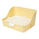 thumbnail image 5 of Caja De Arena Para Conejos, Inodoro Desmontable, Suministros Para Mascotas, Animales Peque?os, Amarillo, 5 of 5