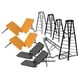 thumbnail image 2 of Oferta de mesa y escalera de lujo de Wrestling Action Figures, 2 of 2