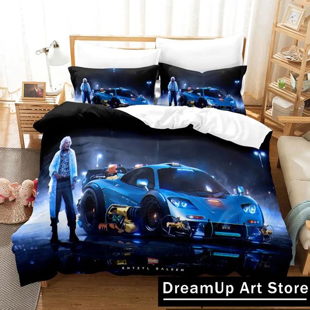 Back To The Future Bedding Set Bed Set Adult Kid Bedroom Duvetcover Sets Bed Sheet Set