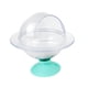 thumbnail image 5 of Baño De Arena Para Hámster Recipiente De Arena Transparente Para Hámster Para Ardillas Hurón Erizo Verde, 5 of 5