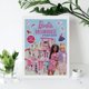 thumbnail image 4 of Barbie Kits de Pintura de Diamantes para Adultos 5D DIY Diamond Art Kits Full Drill Diamond Dots para Regalo Decoración de Pared y Relajación Artes de Gemas 30*40cm, 4 of 6