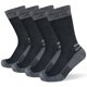 thumbnail image 1 of Calcetines para botas de trabajo, suaskk, acolchados, gruesos, para hombre, 4 pares, 1 of 7