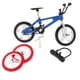 thumbnail image 5 of Aleación De Mini Dedo Bmx Bicicleta De Monta?a Juguete W 2x Neumáticos De Repuesto Modelos De Bicicleta Azul, 5 of 5