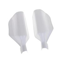 Ioensy - 2 Protectores De Manos Para Motocicleta A Prueba De Viento Para Yamaha Ybr125 Dt125
