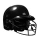 thumbnail image 4 of Casco De Bateo De Béisbol Con Mascarilla Casco Deportivo De Softbol Equipo De Protección Negro, 4 of 5