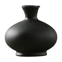 Bothyi - Jarrón De Cerámica, Accesorio Floral, Pequeño Jarrón Artístico Para Dormitorio, Estilo Rústico, Estante E