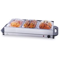 Bandeja Térmica Vevor Electric Buffet De 7,5 Litros Con Control De Temperatura Etl