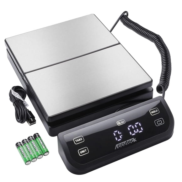 Báscula ACCUTECK 68 kg Acero Inoxidable Táctil