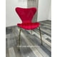 thumbnail image 3 of Silla Jlove Velvet Gold - Rojo, 3 of 3